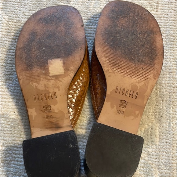 Nickels Brown Mules Classic Leather Design - Picture 5 of 6